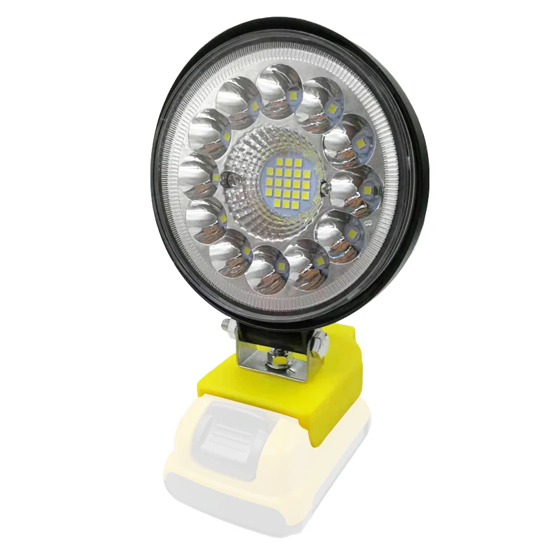 Imagem -02 - Lanternas Led Elétricas para Carro Luzes de Trabalho Tocha Holofote para Dewalt 10.8v 12v Bateria Li-ion Dcb120 Dcb121 Dcb125