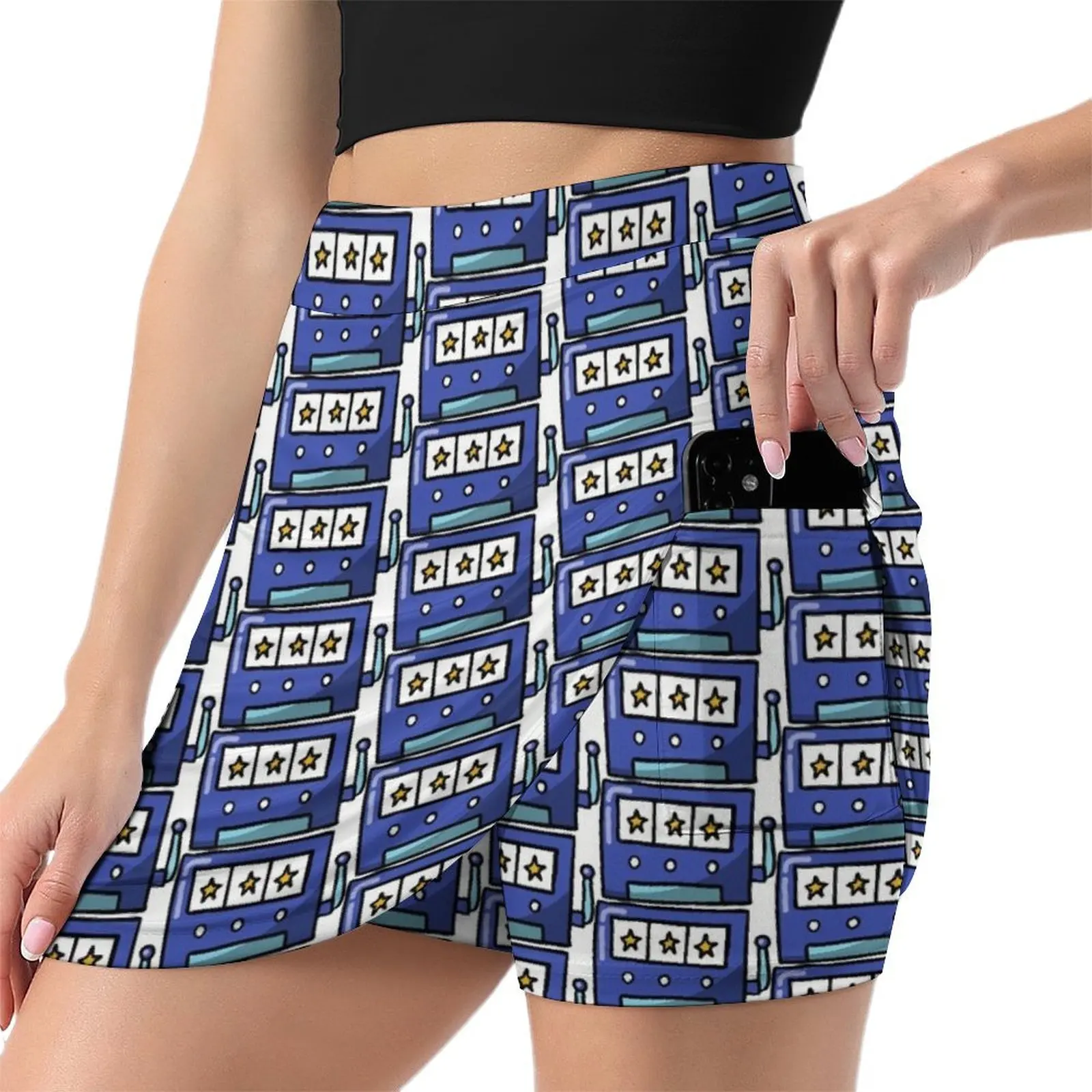 slot machine Mini Skirt cosplay Short skirt woman women clothing 2025 new arrivals skirts for women