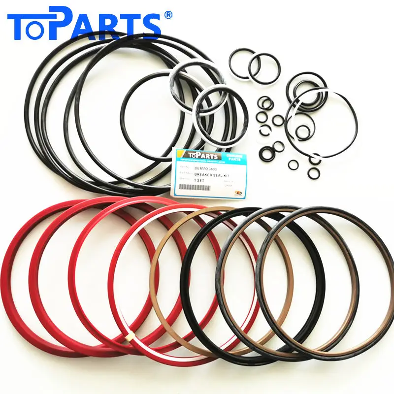 DAEMO DMB360 طقم ختم الكسارة DMB300 S3600 S3000 طقم ختم الكسارة الهيدروليكية B 36311700 أ00 ب 36480010 ب 36480010 #5