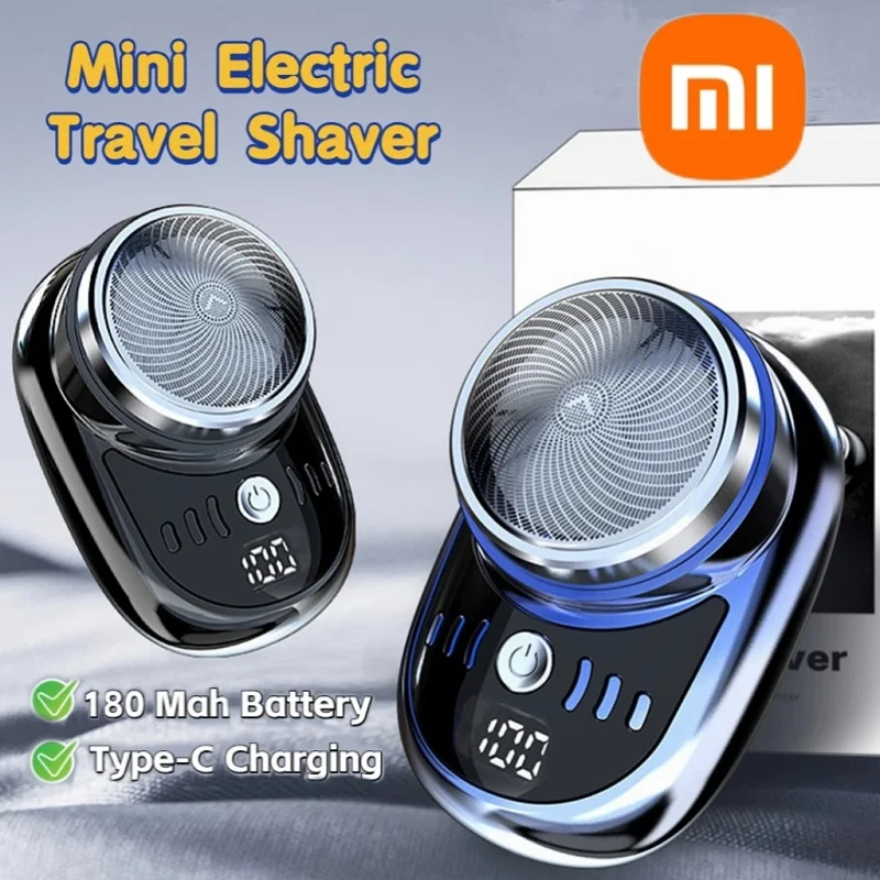 Xiaomi Mini Electric Shaver USB Rechargeable Razor Waterproof Travel Portable Detachable Shaver Beard And Body Hair Trimmer