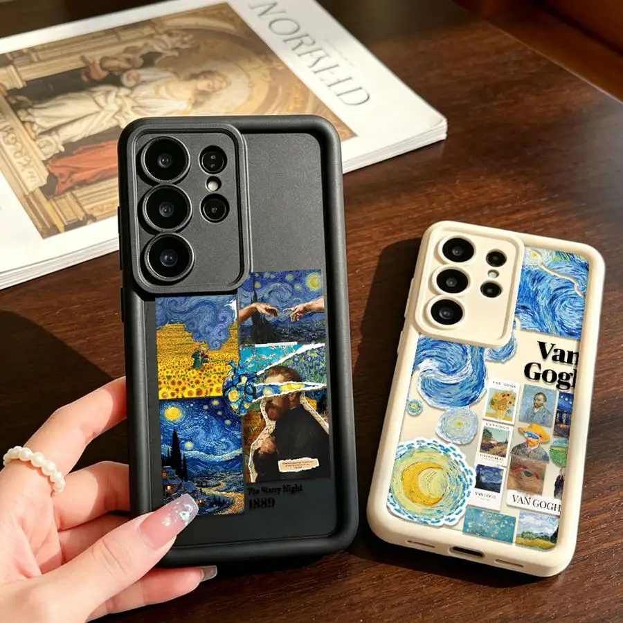Van Gogh Classic Painting Case for Samsung Galaxy S26 Ultra S23 FE S22 S21 S24Ultra S24 Plus S25 S20FE S25 Edge Phone Cover