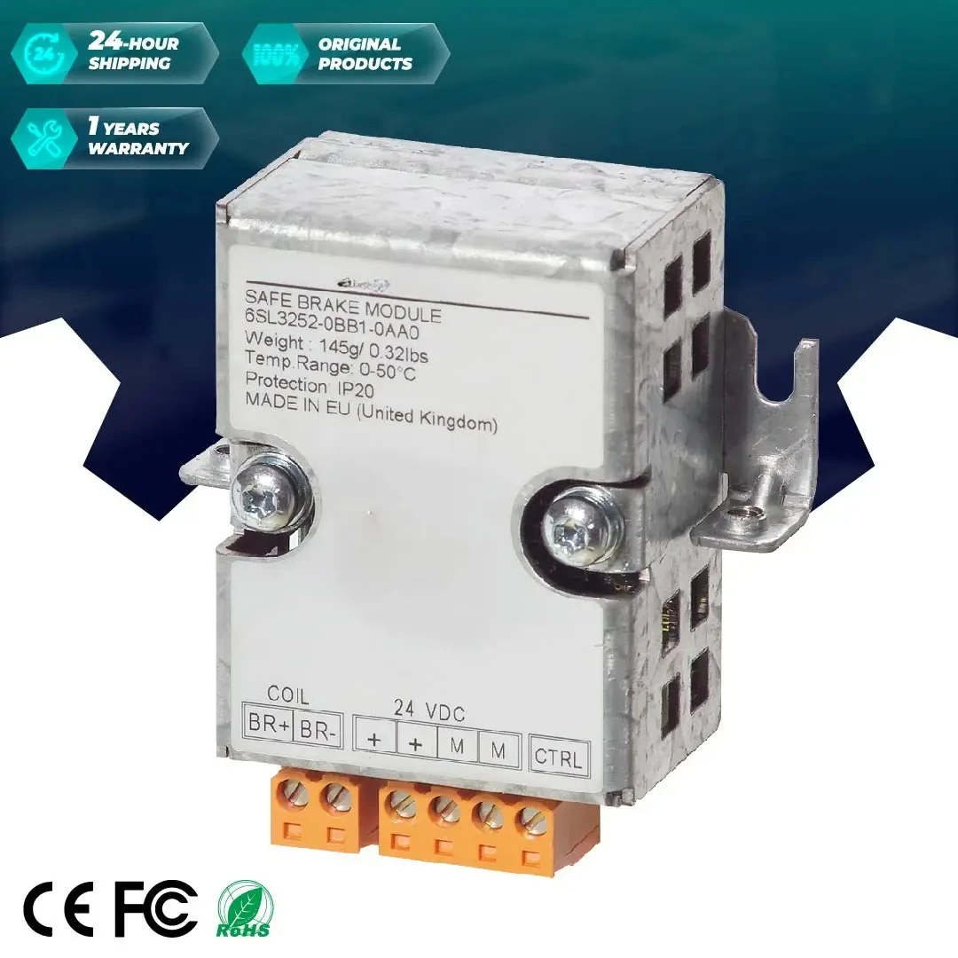 

100% New Original S120 Drive System 6SL3252-0BB01-0AA0 Safety Brake Relay