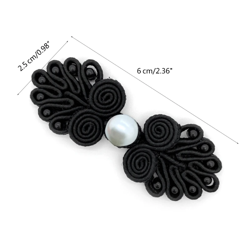 Chinese Suit Beads Cheongsam Buttons Knot Fastener Closures DIY Buckle Dropship