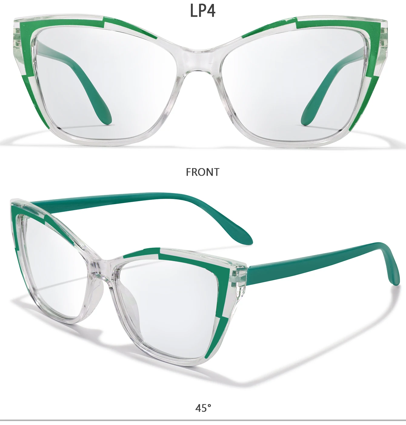 Trendige Cat-Eye-Sonnenbrille Unisex Alltagsbrille Shopping Selfie Party Reise Strand Mode-Eyewear – Detail 7