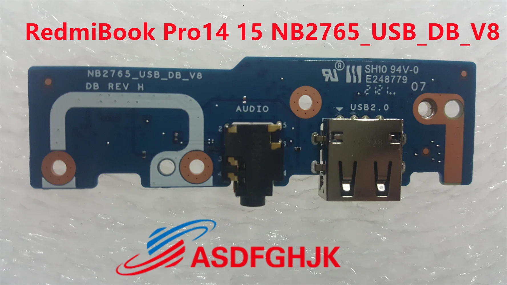 

For Xiaomi RedmiBook Pro 15 15S XMA2007 Laptop TYPE-C USB Jack USB-C Charger Headphone Audio interface Port Board NB2765