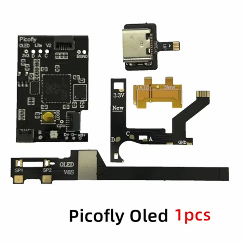 Hwfly Picofly RP2040 Chip Raspberry pi pico pic Support Switch Oled Console