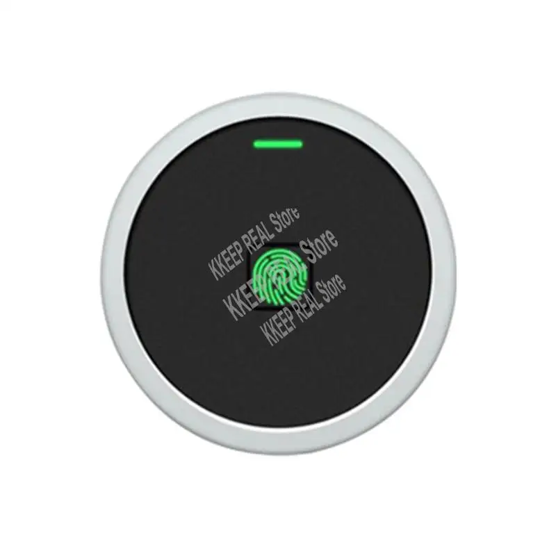 Round Style Integrated EM RFID Door Access Control Waterproof Metal Unlock Fingerprint/Pin Code Anti-Tamper Alarm-VVNB