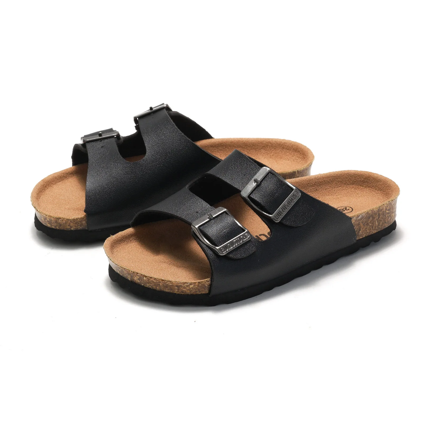 

Summer Fashion Children Cork Slippers Kids Sandals Cool Soft Non Slip Lightweight Slippers Boys Slides Cool Girls Beach Shoes