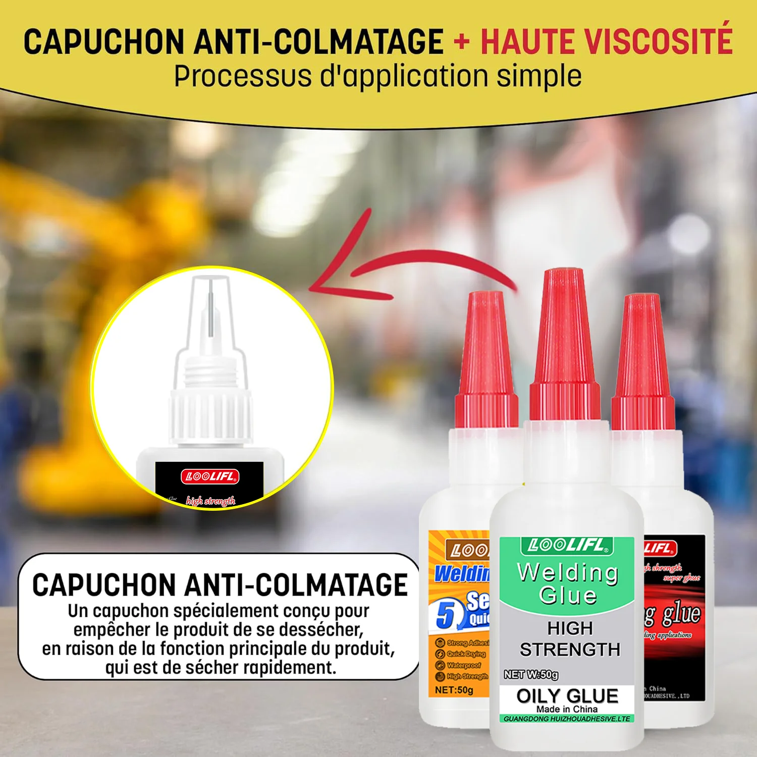 غراء لحام زيتي عالي القوة - غراء فائق القوة - غراء فوري - غراء متعدد الاستخدامات - لإصلاح وتصليح المعادن - مناسب للمعادن والراتنج والسيراميك والزجاج والخشب والبلاستيك #5