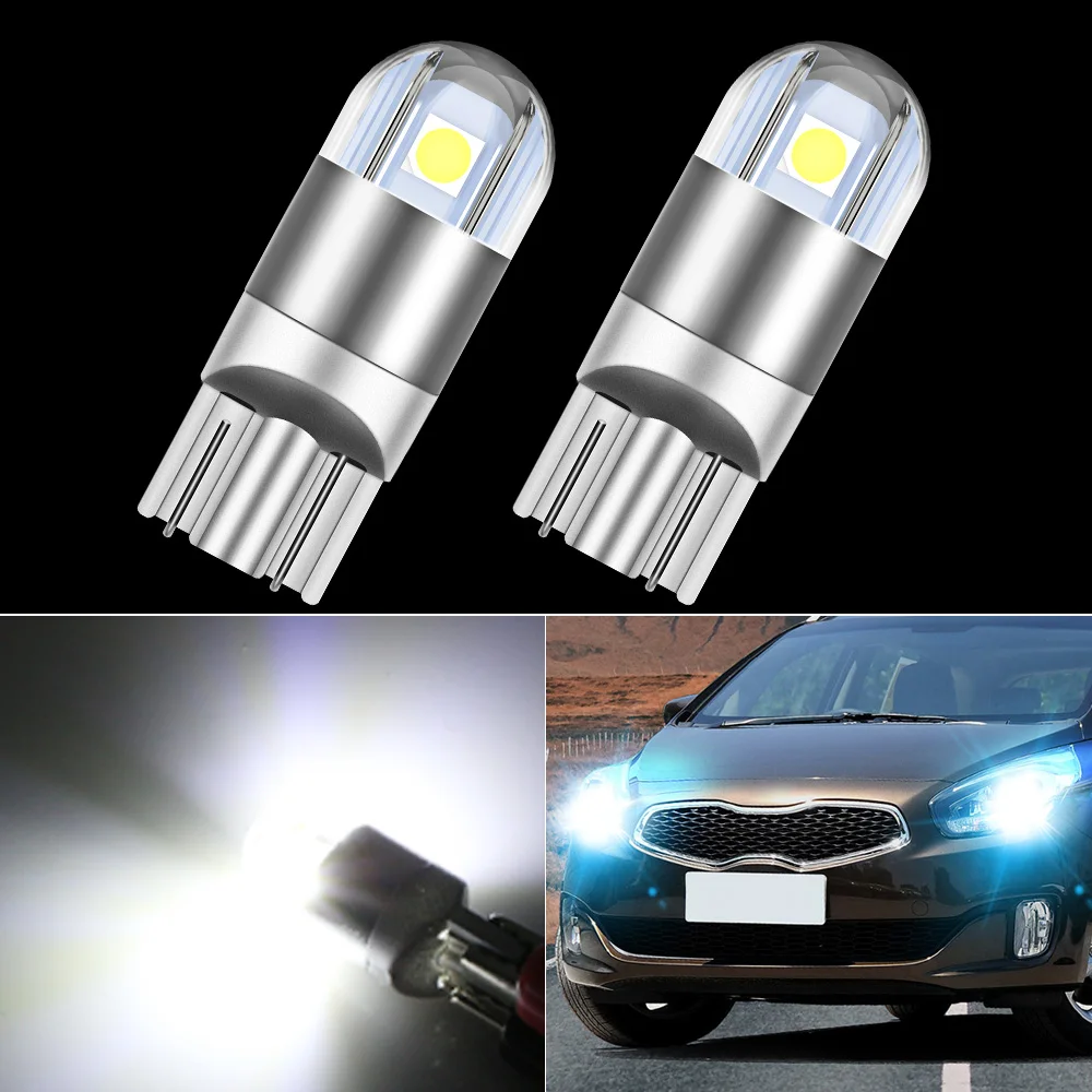 2 sztuki żarówek postojowych LED W5W T10 194 Canbus do Kia Ceed Cerato Magentis Opirus Optima Picanto Proceed Venga