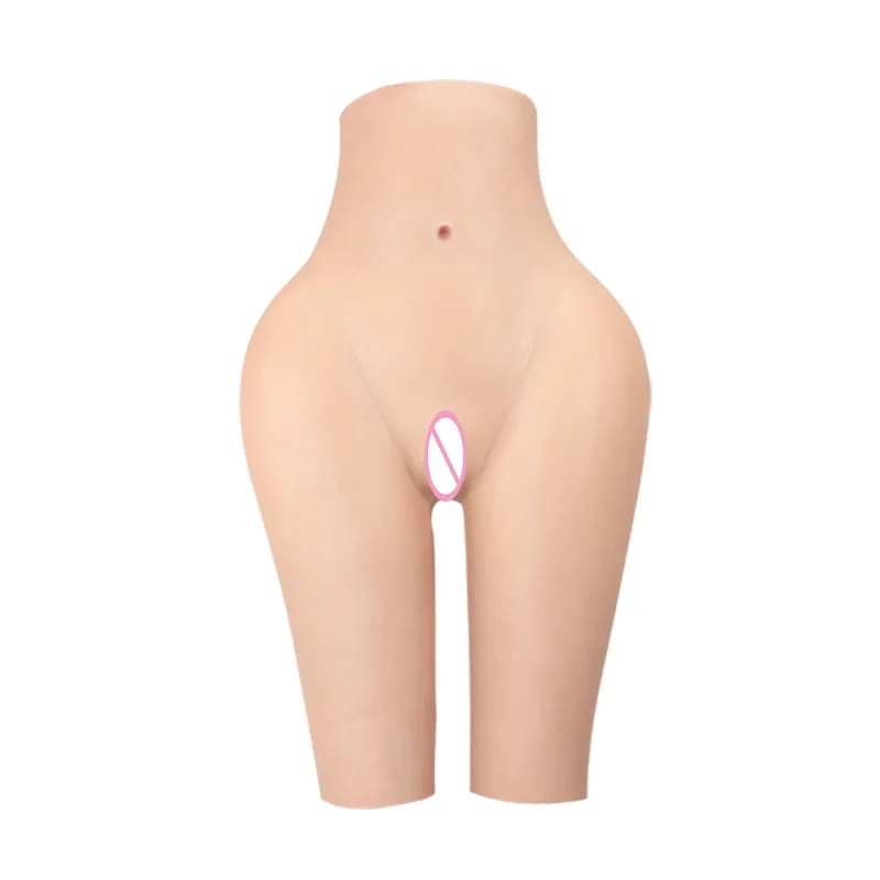 Silicone Realistic Vagina Hip Pants Pussy Transgender Artificial Sex Fake For Crossdresser Transgender Drag Queen Cosplay