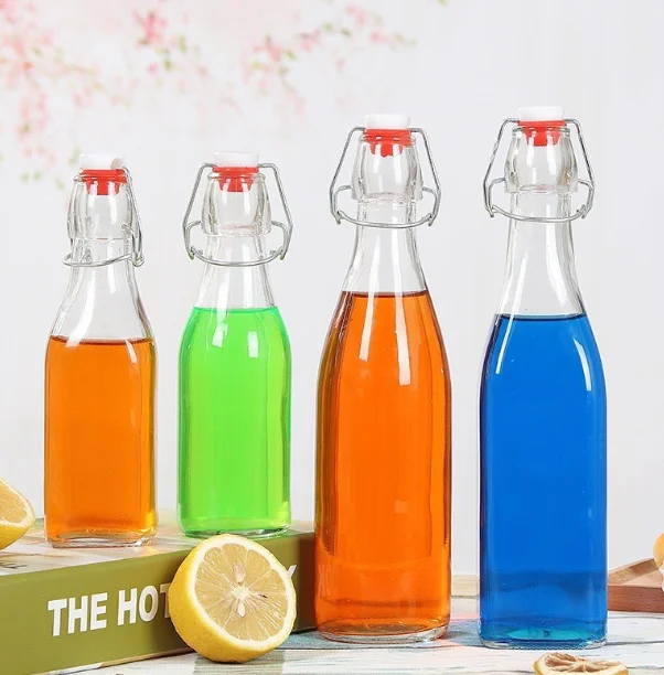 2/6/10PCS EZ Cap Flip Top Beer Bottles Replacement Swing Tops Homebrew Brewing Wine Stoppers