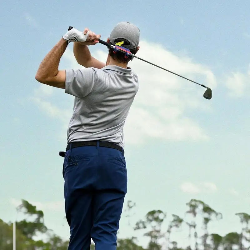 Entraîneur de swing de golf, entraîneur de frappe de golf, entraîneur de swing droit, calibrateur de poignée de golf, pression de préhension