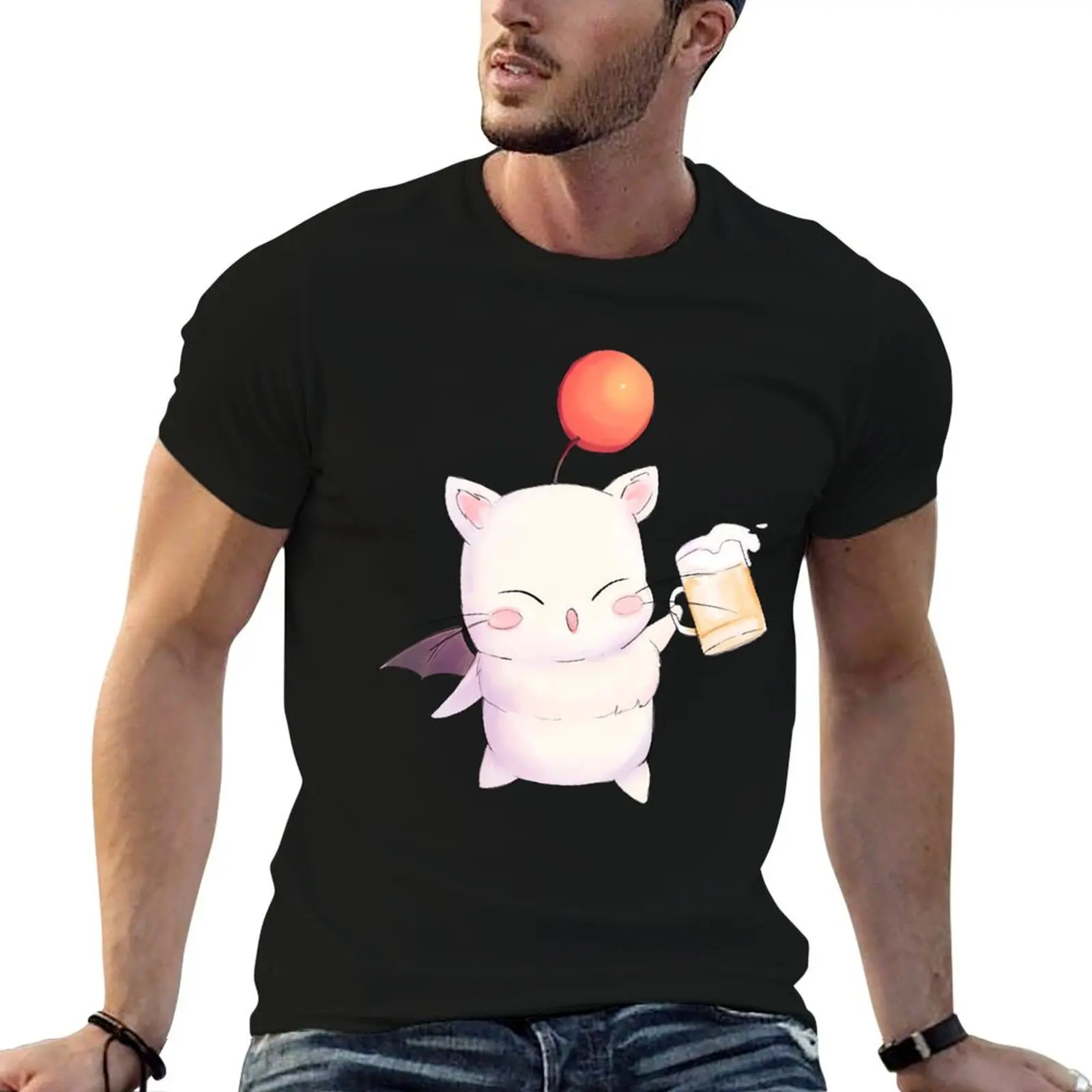 Moogle\t T-Shirt vintage t shirts cute clothes mens t shirt