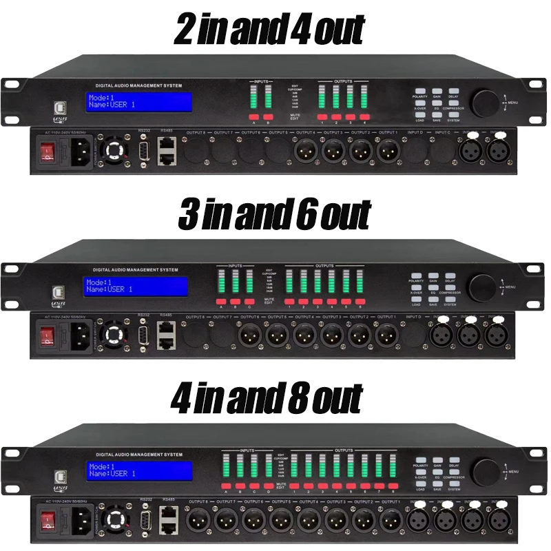 Paulkitson Audio Processor Stage Performance DSP Conference Room Sound Engineering Speaker Delay Equalizer Linear Array Divider