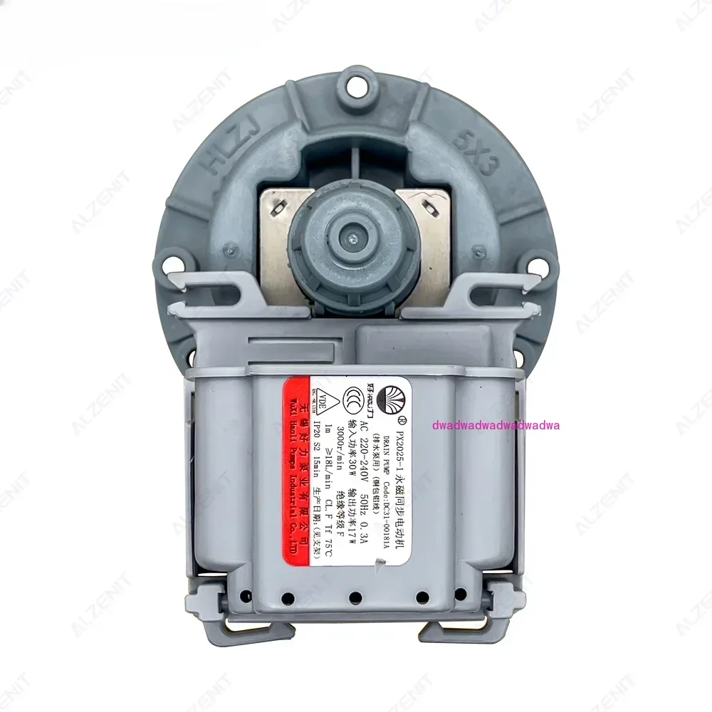 

Новый двигатель сливного насоса для стиральной машины Samsung PX2025-1 220-240 В 50 Гц 30 Вт 3000 об/мин DC31-00181A дренажные детали стиральной машины