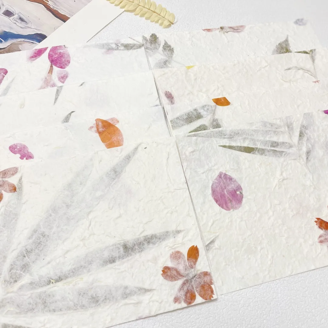 8Pcs Vintage Flower Grass Art Paper Scrapbooking Supplies DIY Junk Journal Planner Collage Background Paper Decoration Paper