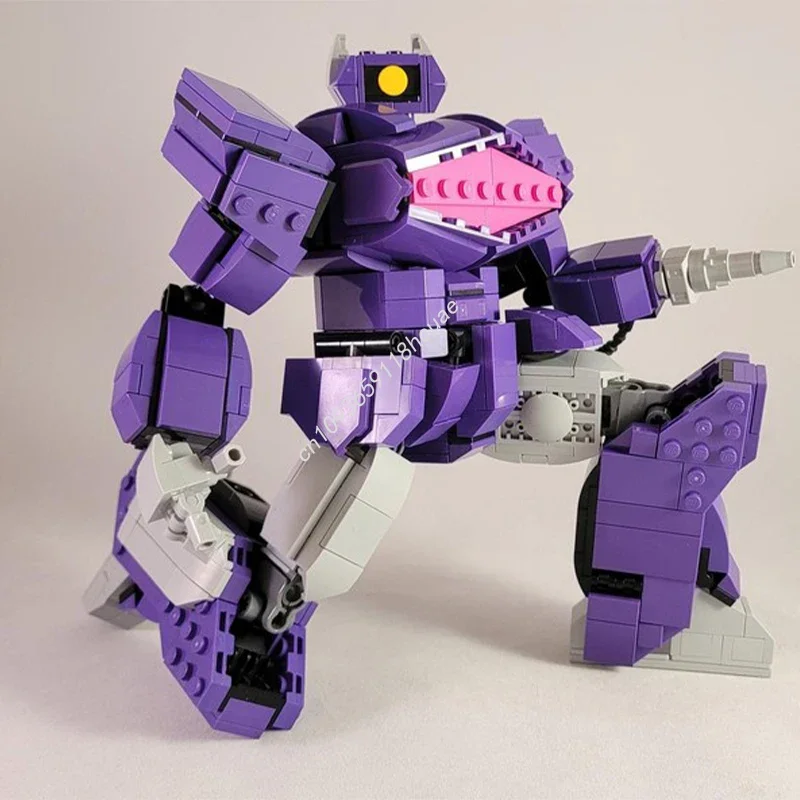 820 pièces MOC Decepticon onde de choc Nan modèle blocs de construction idée Architecture éducation enfants bricolage jouets cadeaux de noël