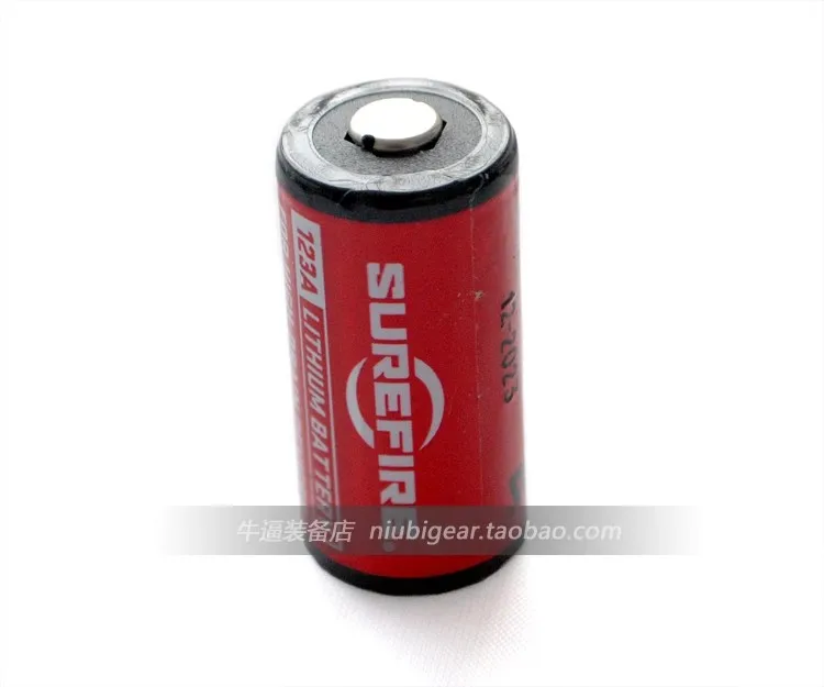 2pcs/lot Original  battery CR123A 3V lithium battery non-rechargeable