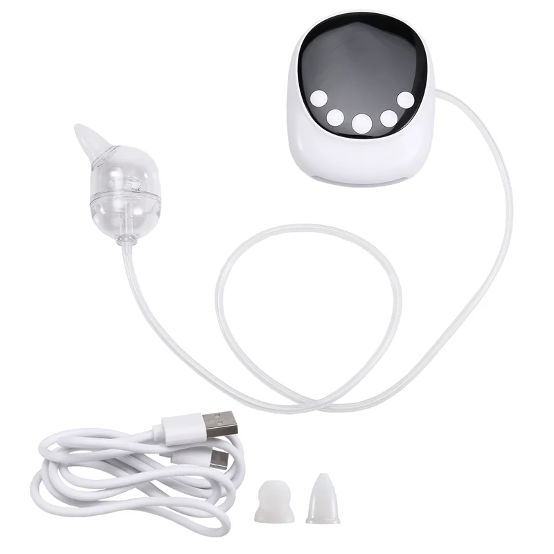 Ab68 usb crianças aspirador nasal crianças aspirador nasal elétrico bebê nariz otário musical nasal