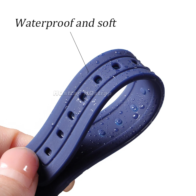 Silicone Strap 18mm for Casio F-91w Watch Band Rubber Waterproof Bracelet Universal Replacement Wristband Soft Sport Watchbands