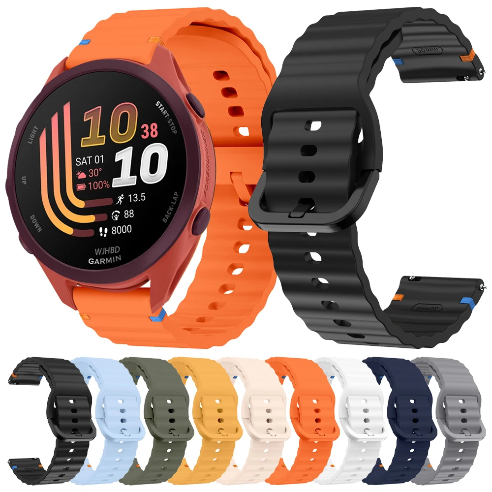 �y�Z�[�����z20mm 22mm�N�C�b�N�����[�X�o���h Garmin Forerunner 70 170 165 Music 265 255 55/Vivoactive 6 5/Venu 4 3 2�p �V���R���X�g���b�v�����p