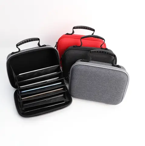 Hard Carrying Case Large-capacity Internet celebrity Multi-mobile Phone Bag  Self-media Phone Storage Box Protection Bag