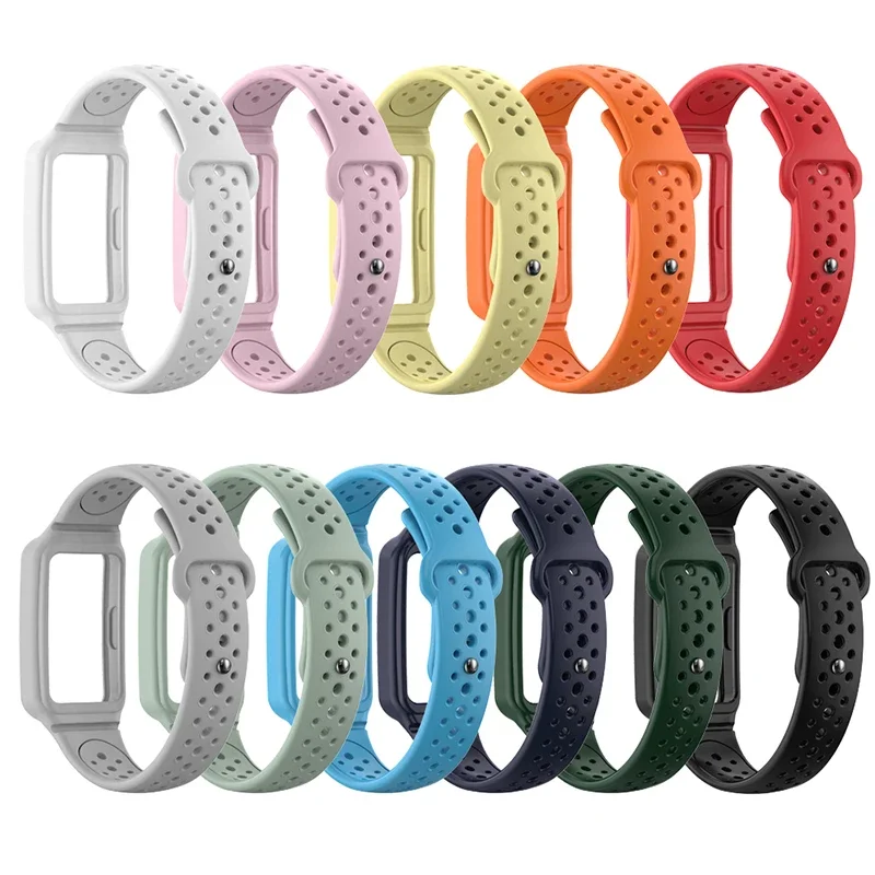 حزام لهواوي باند 89 10 حزام اكسسوارات SmartWatch استبدال حزام الساعات معصمه سيليكون كوريا سوار هواوي باند 7 6