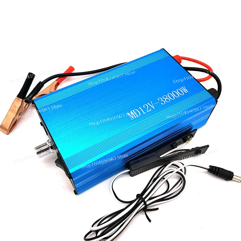 High-Power MD12V-38000W Inverter Head, DC 12V to AC Boost Converter for Home & Outdoor Use