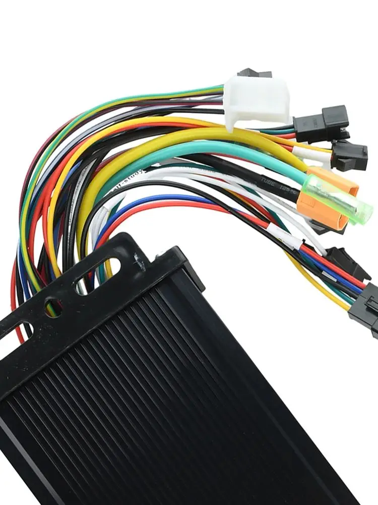AliExpress Gaqqee 36V 48V 52V 60V 40A Black Gold Sine Wave Brushless Motor Controller 1000W-2000W For Protocol 2 LCD Instrument Electric Bicycle