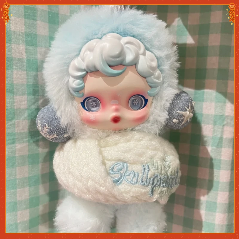 

For Monster Heartbeat Macaron Series Blind Box Cute Vinyl Pendant Doll Model Toy Keychain Mysterious Box Gifts