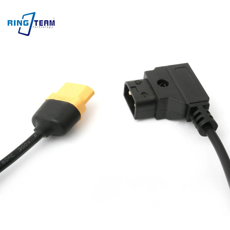 

Aircraft model battery D-TAP port to XT-60 female head projector silicone power supply cable, aircraft drone adapter cable