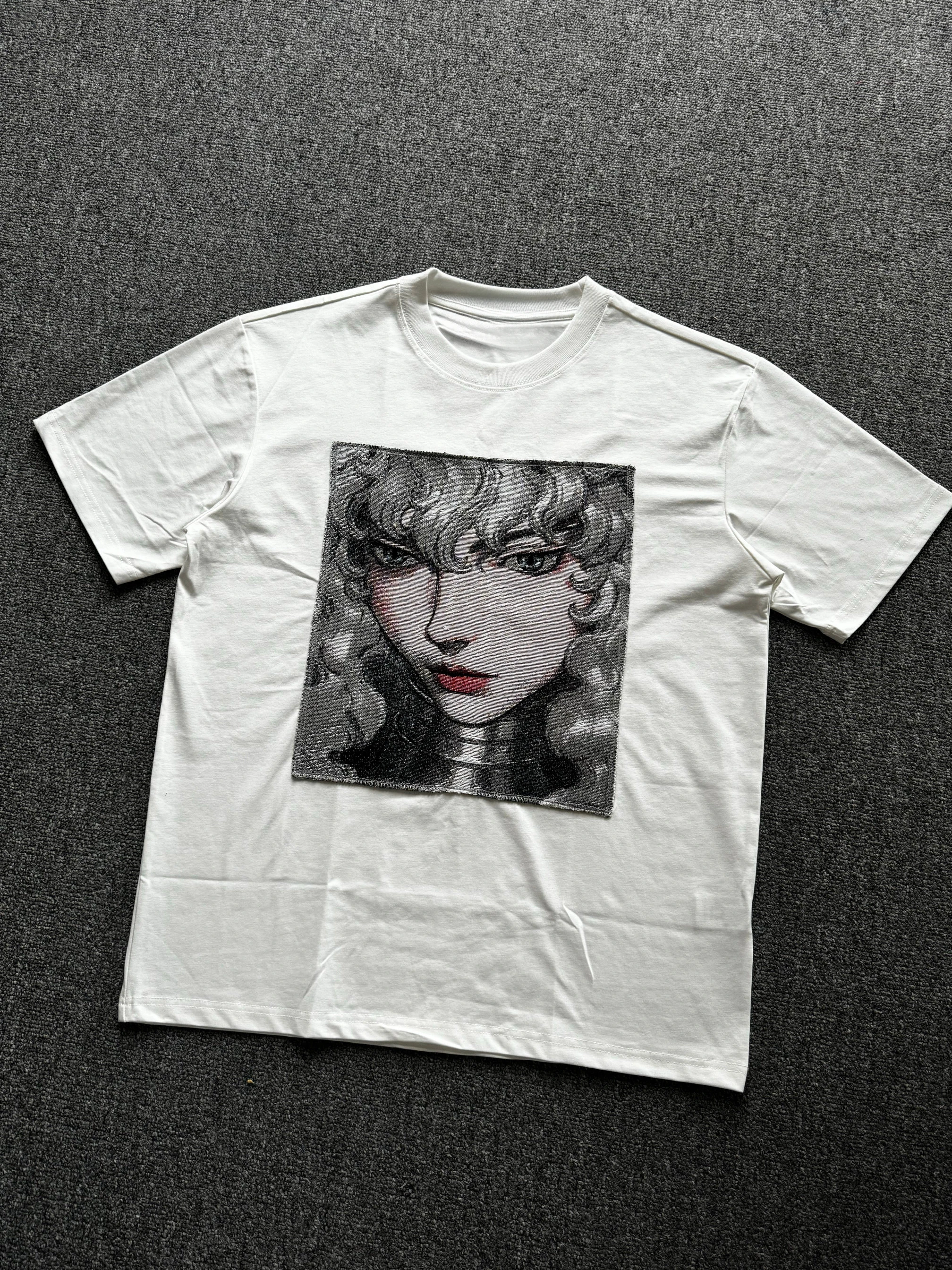 Berserk Griffith Y2K Anime Manga Graphic Tee Cotton Mens Womens T-Shirt Summer Streetwear view 5