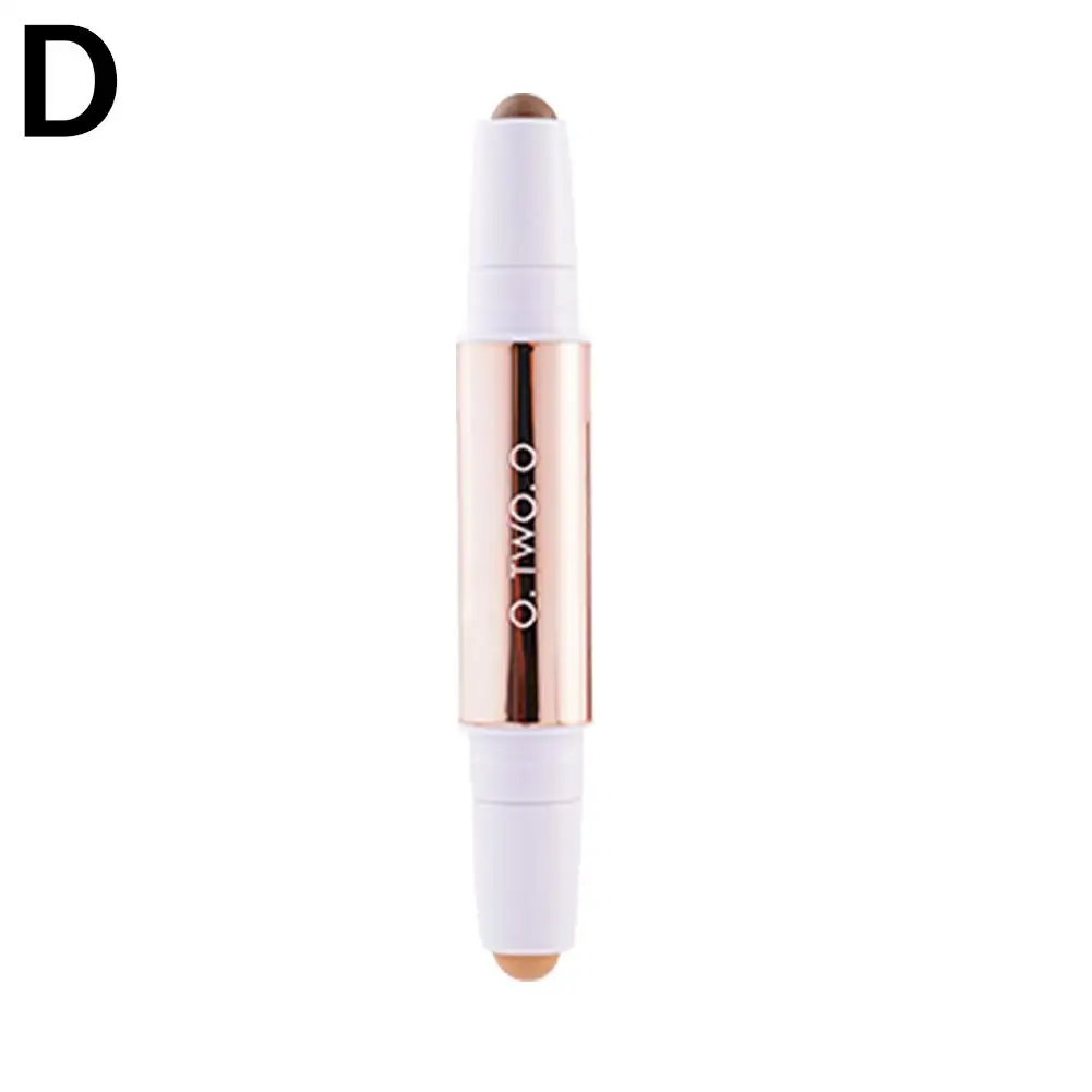 Double-Headed Contouring Stick - Waterproof Face & Pen, Makeup & Tool Clavicle Concealer 3D Contouring Highlight K0Q8