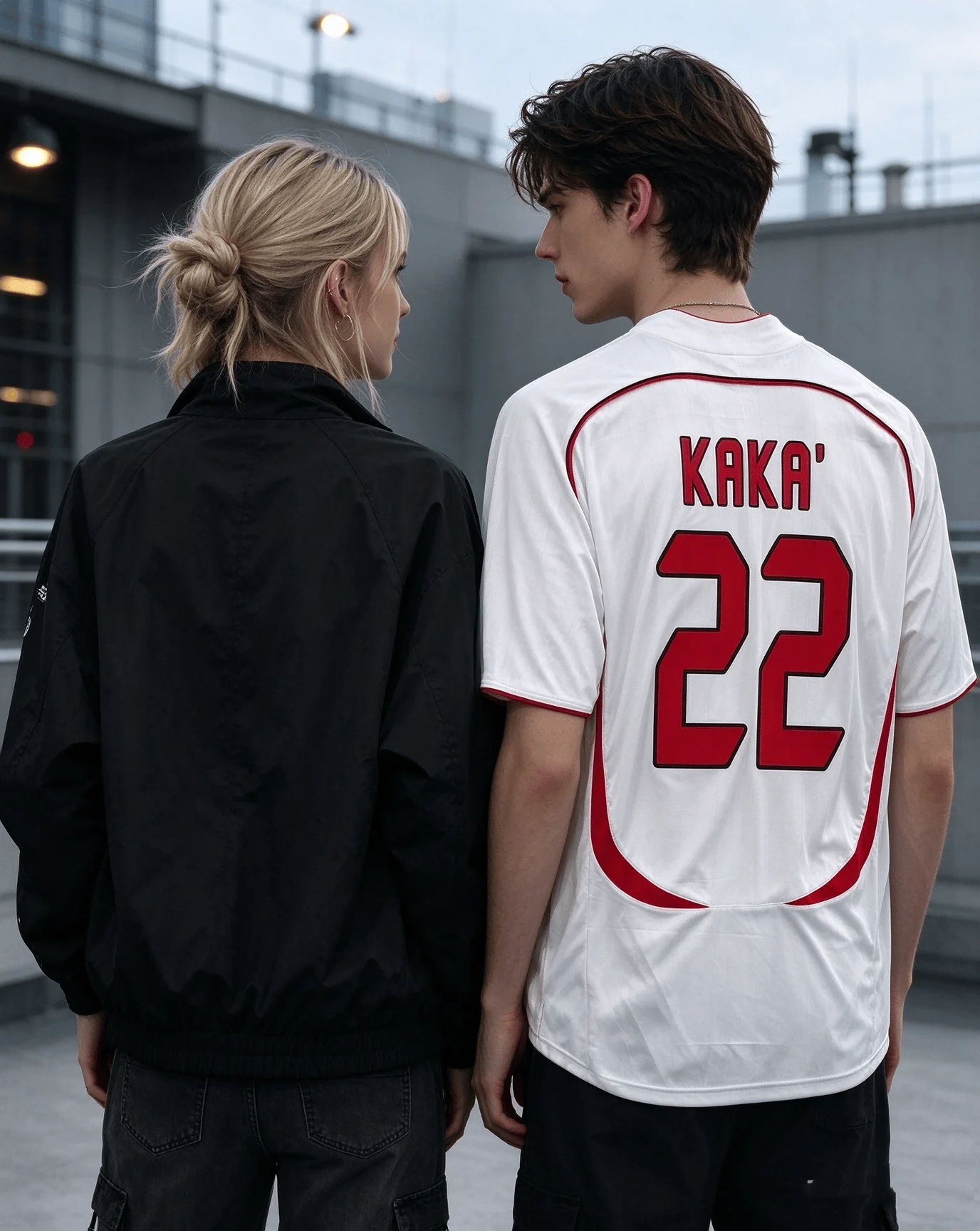 KAKA 22 Retro Football Soccer Jersey for Men Women Summer Short Sleeve Sport Tee Y2K Loose Oversized Streetwear Collection