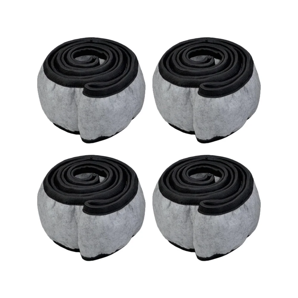 2/4Pc Wheelchair Wheel Covers Felt Non Slip Tire Protectors For Wheels Floor Carpet Protection Home Organization Storage Bag