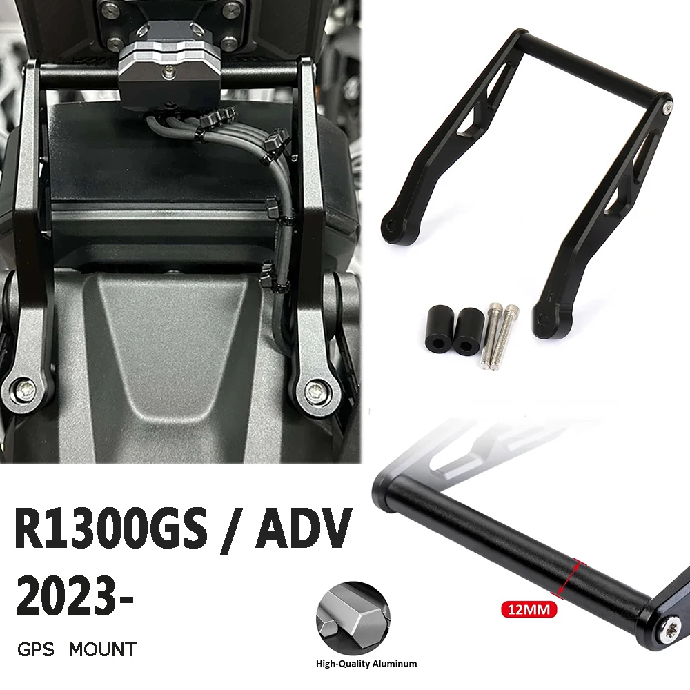 

For BMW R1300GS ADV 2023 2025 r1300gs Motorcycle Phone Mount GPS Bracket Handlebar Holder Navigation Support Accessories