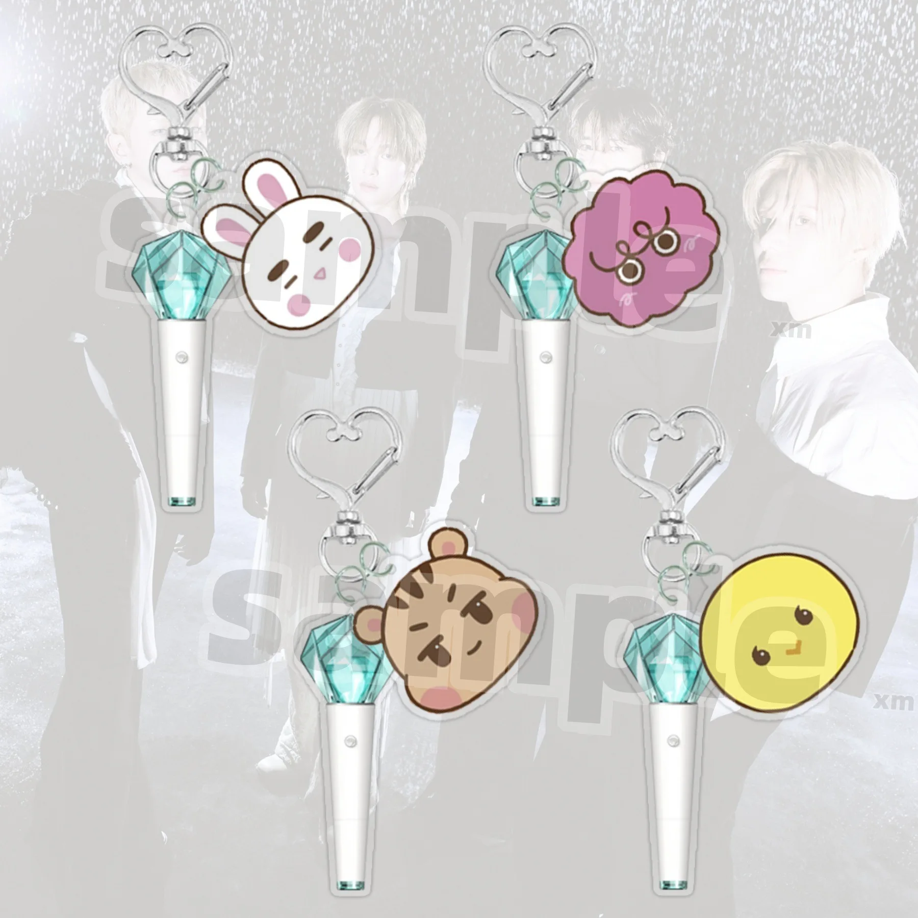Llavero de acrílico de dibujos animados de la nueva serie Periphery del grupo Idol SHINEE, adorno para mochila, regalos para fans de Taemin, Jonghyun, Key, Minho y Onew