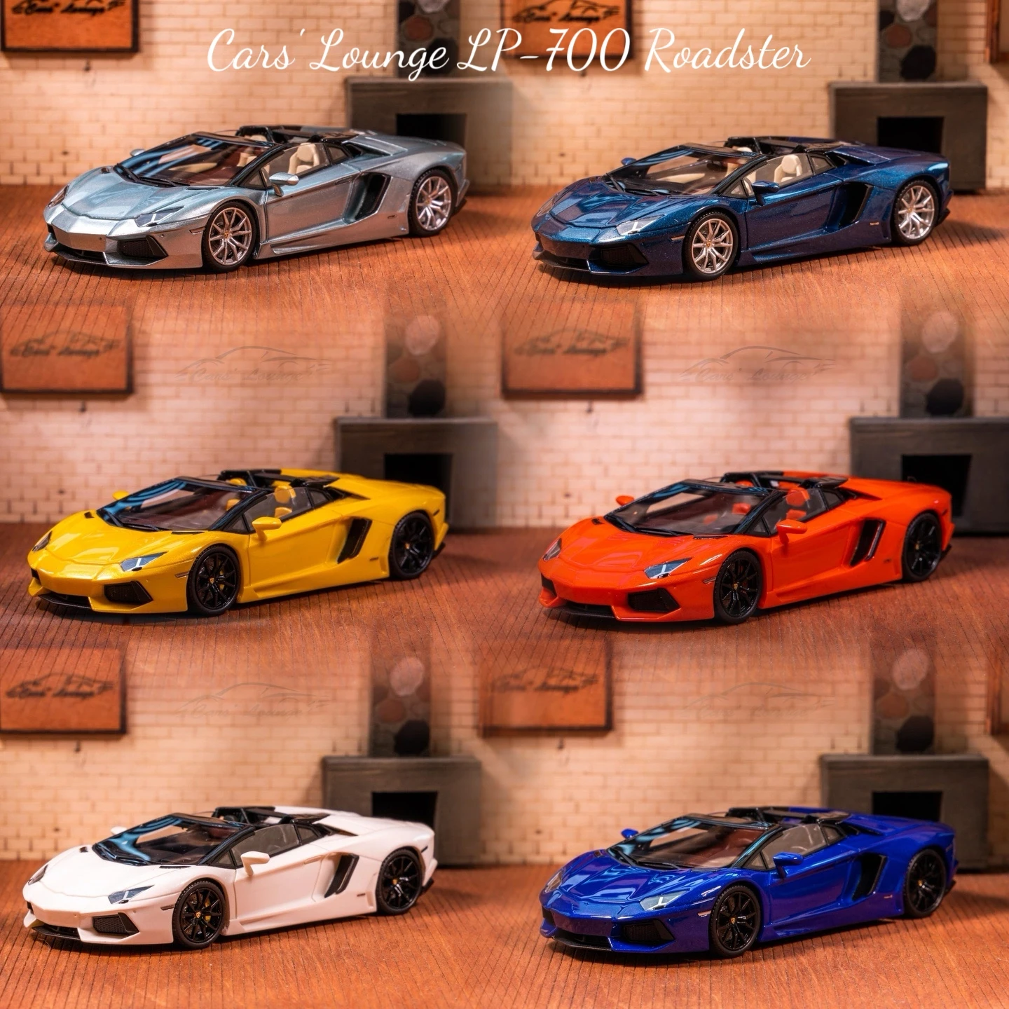 

CL Cars Lounge 1:64 LP-700 Roadster 2025New productDiecast Model Car Resin Limited edition Collection