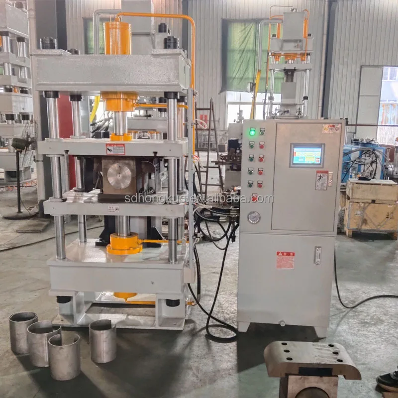 Circle Press Roll Round  Four Column Hydraulic Press Automatic Rolling Press Machine 63 Ton