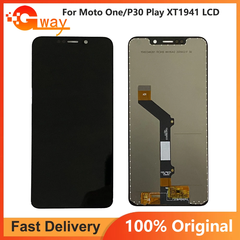 

For Motorola Moto One P30 Play XT1941-1 XT1941-3 XT1941-4 LCD Display Touch Screen Display Assemble For Moto One LCD