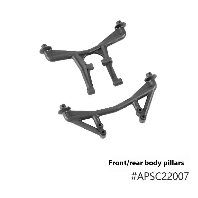 Fms 1/10 F100 Accessoires (1) Stuur C-Zetel Zwenkarm Ophangingsplaat Head Up Wheel Clamp Bodemplaatafdekking