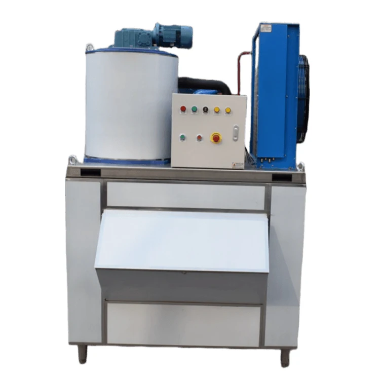 China Manufacturer's Small Business Flake Ice Maker Machine Commercial 330kg Flake Shape for Industrial Applications