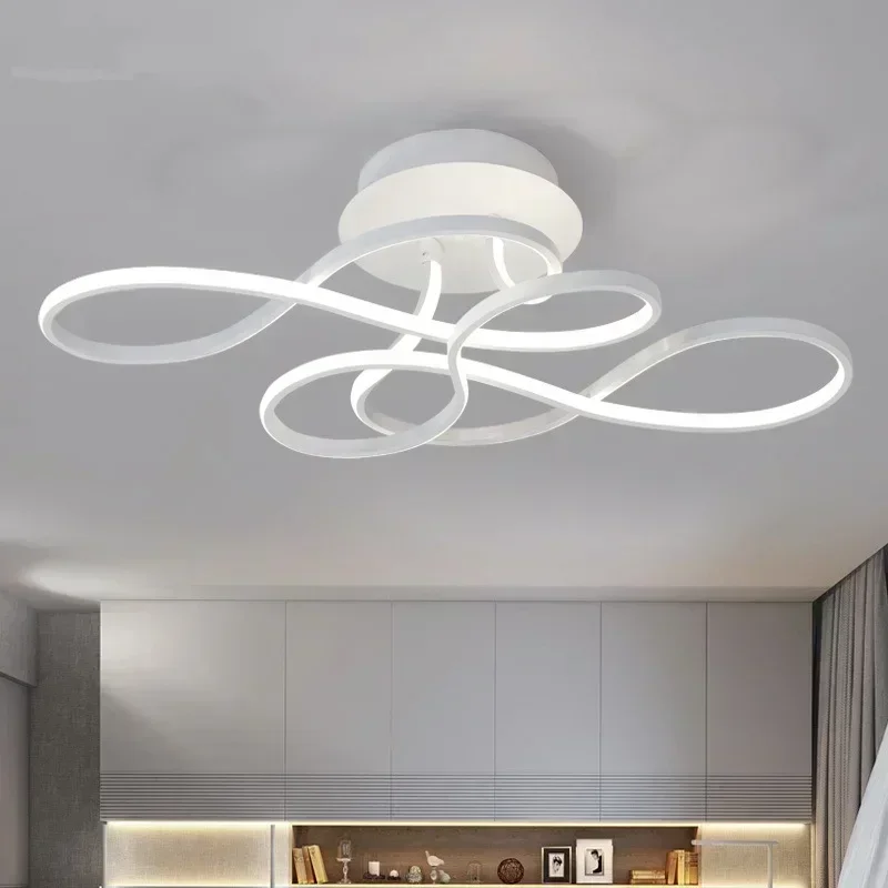 Modern LED Ceiling Chandelier for Living Dining Room Ceiling Lamp Bedroom Balcony Home Decoration Indoor Lighting Fixture Luster