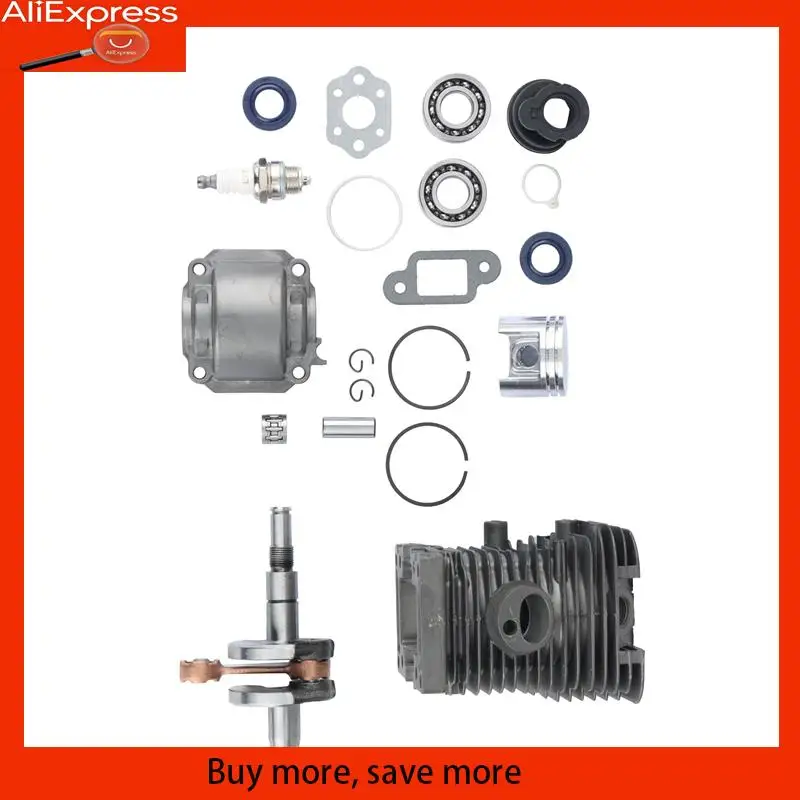 

A67Z Cylinder Piston Crankshaft Engine Pan Kit For STIHL MS170 MS180 017 MS 180 Chainsaw 38Mm