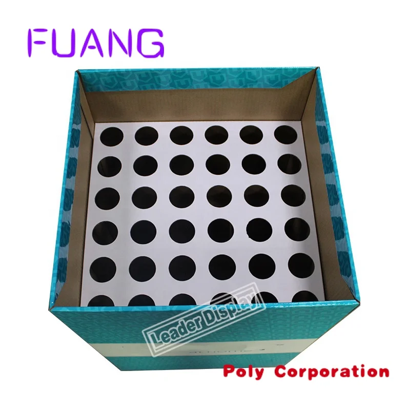 Supermarkt Display angepasste Mop Besen Pappe Display Rack