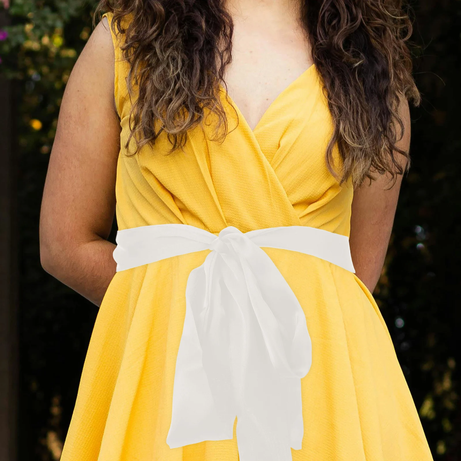 4 قطعة حزام وشاح الحرير الزفاف الخصر التعادل الشريط لفستان الزفاف رداء طويل القماش حزام المرأة أحزمة وشاح رسمي لفساتين