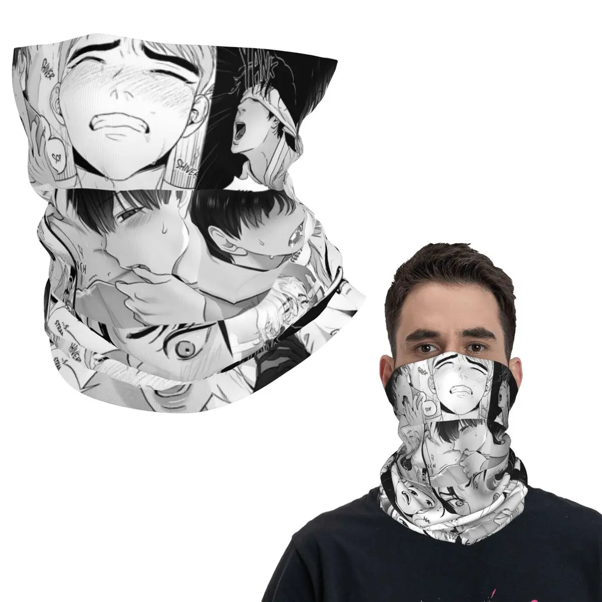 

Многофункциональная бандана-шарф The Good Yaoi Boys с принтом, для лица и головы, унисекс, для взрослых, для езды на велосипеде