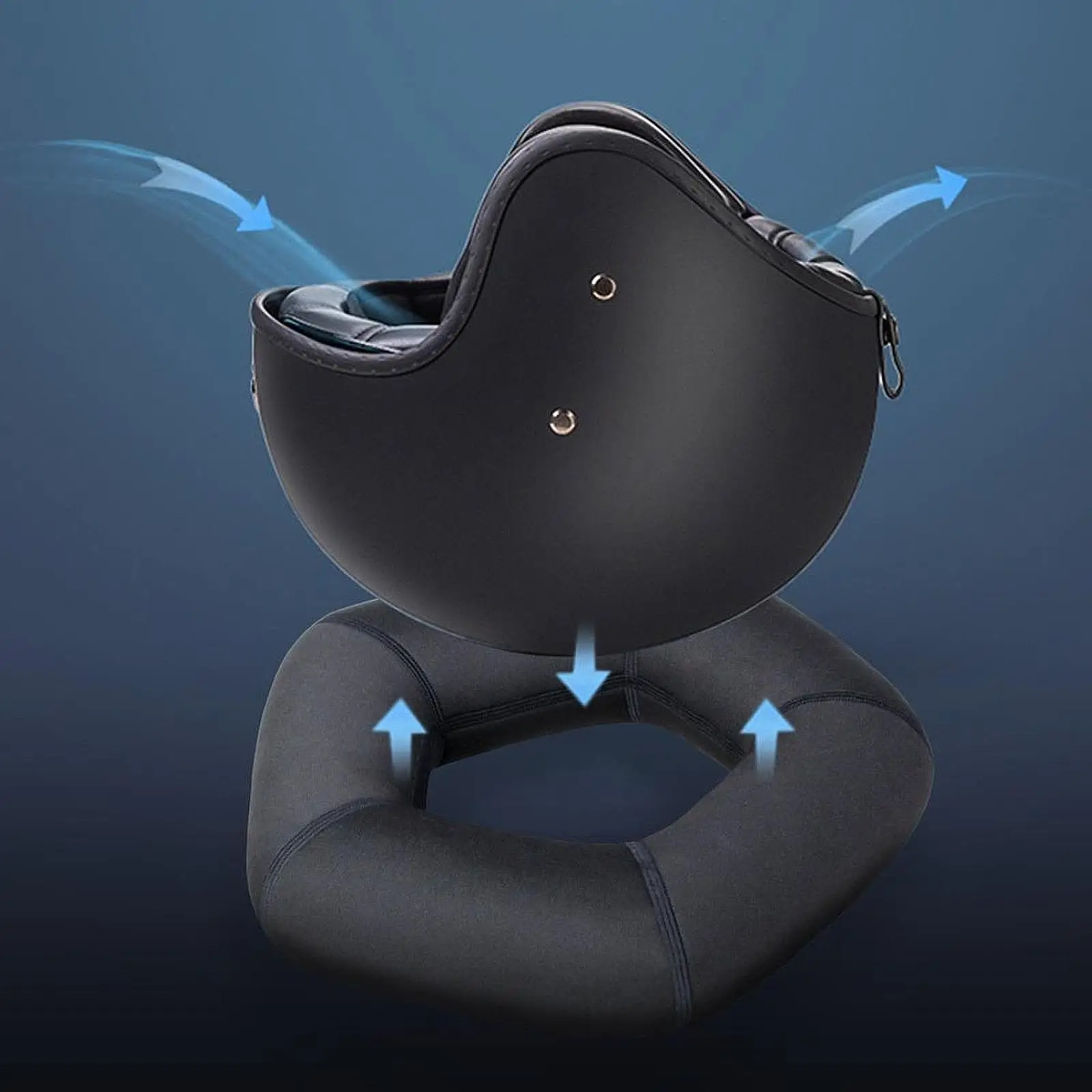 

Helmet Service Pad Nonslip Multifunctional Ventilated Base PE Tube Hollow Holder