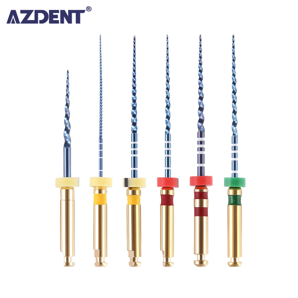 AZDENT Dental Endo  Root File Root Canal Engine Use Endondontic  Dentist Tool Instrument 25mm